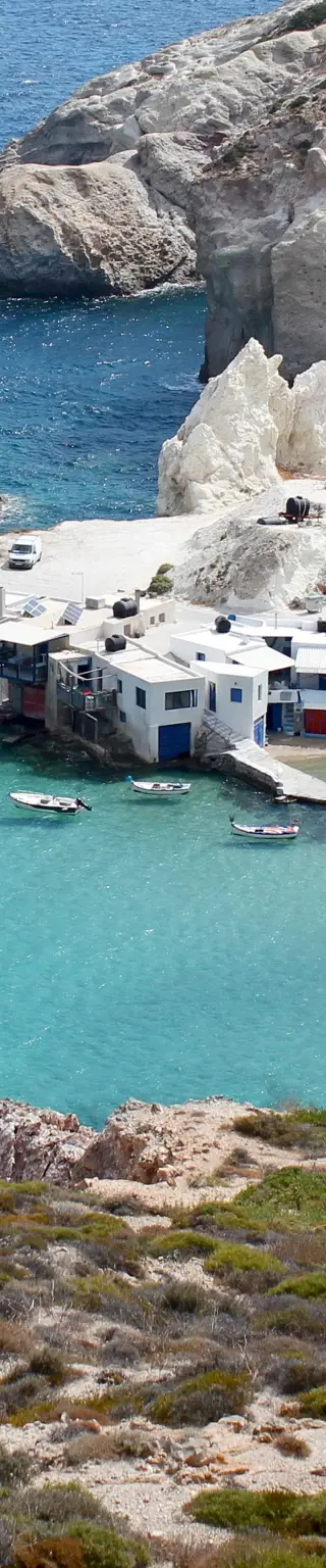 Fahre mit dem Segelboot